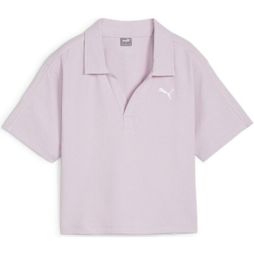 Kleidung Damen T-Shirts & Poloshirts Puma Sport HER Polo 677884/060 Violett