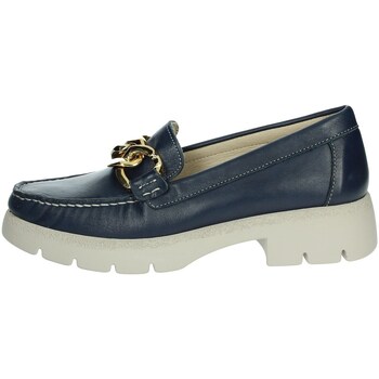Schuhe Damen Slipper Valleverde V11511 Blau