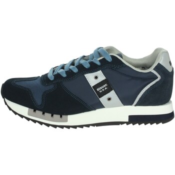 Schuhe Herren Sneaker High Blauer S4QUEENS01/MES Blau