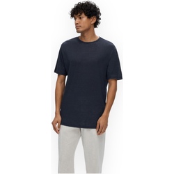 Kleidung Herren T-Shirts & Poloshirts Selected 16089504 SKYCAPTAIN Blau