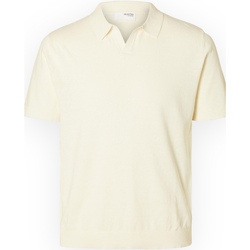 Kleidung Herren T-Shirts & Poloshirts Selected 16090124 EGRET Beige