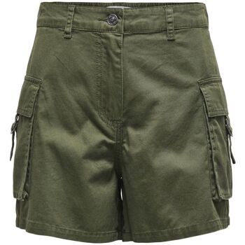 Kleidung Damen Shorts / Bermudas Only 15316968 STINE-IVY GREEN Grün