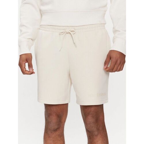 Kleidung Herren Shorts / Bermudas New Balance MS41522-LIN Weiss
