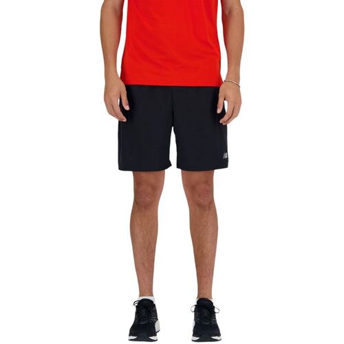 Kleidung Herren Shorts / Bermudas New Balance MS41232-BLACK Schwarz