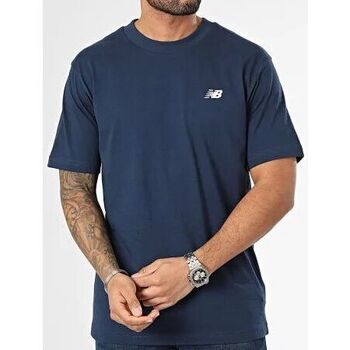 Kleidung Herren T-Shirts & Poloshirts New Balance MT41509-NNY NAVY Blau