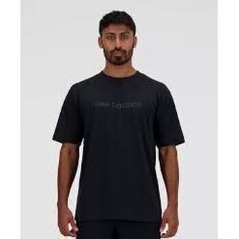 Kleidung Herren T-Shirts & Poloshirts New Balance MT41559-BK Schwarz