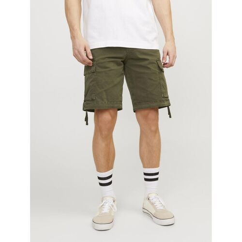 Kleidung Herren Shorts / Bermudas Jack & Jones 12253122 COLE-OLIVE NIGHT Grün