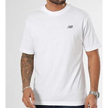 Kleidung Herren T-Shirts & Poloshirts New Balance MT41509-WT Weiss