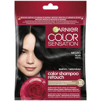 Beauty Damen Haarfärbung Garnier Color Sensation Shampoo 1.0-schwarz 3 Stck 