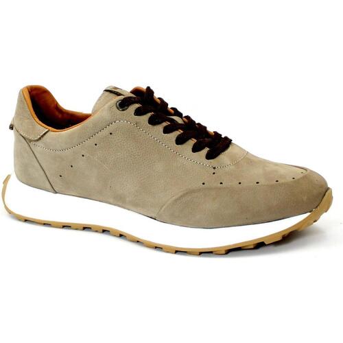 Schuhe Herren Sneaker Low Melluso MEL-RRR-U56014-TO Grau