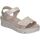 Schuhe Damen Sandalen / Sandaletten Amarpies ABZ26553 Silbern