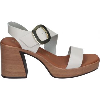 Schuhe Damen Sandalen / Sandaletten Spar Woman 5395 Weiss