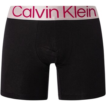 Calvin Klein Jeans 3er-Pack Boxershorts aus überarbeitetem Stahl Schwarz