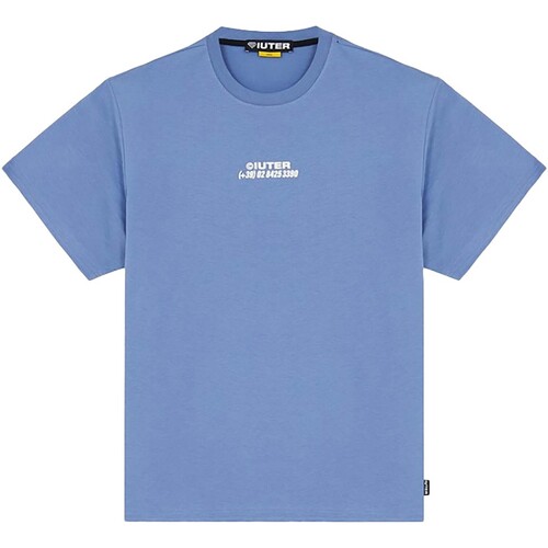 Kleidung Herren T-Shirts & Poloshirts Iuter Horses Tee Blau