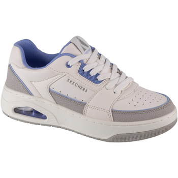 Schuhe Damen Sneaker Low Skechers Uno Court - Courted Style Weiss