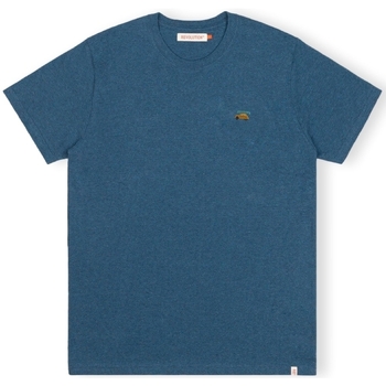 Revolution T-Shirt Regular 1284 2CV - Dustblue Blau