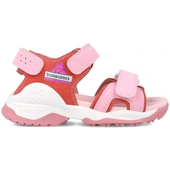 Schuhe Kinder Sandalen / Sandaletten Biomecanics Kids Sandals 242281-D - Rosa Rosa