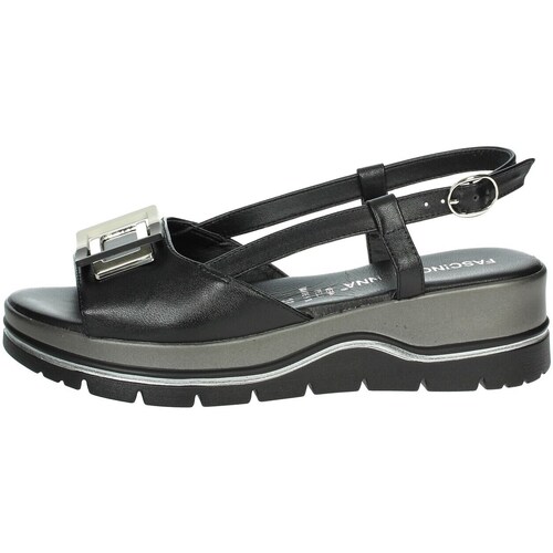 Schuhe Damen Sandalen / Sandaletten Fascino Donna 81429-E4 Schwarz
