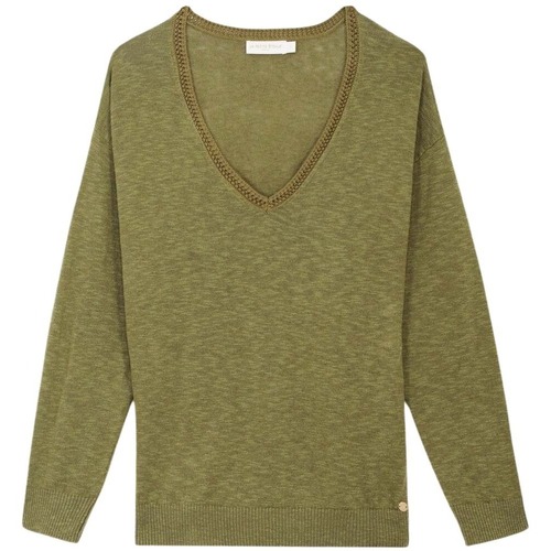 Kleidung Damen Pullover La Petite Etoile Pull femme  Maddly Grün