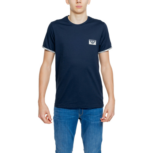 Kleidung Herren T-Shirts Emporio Armani EA7 110853 4R755 Blau