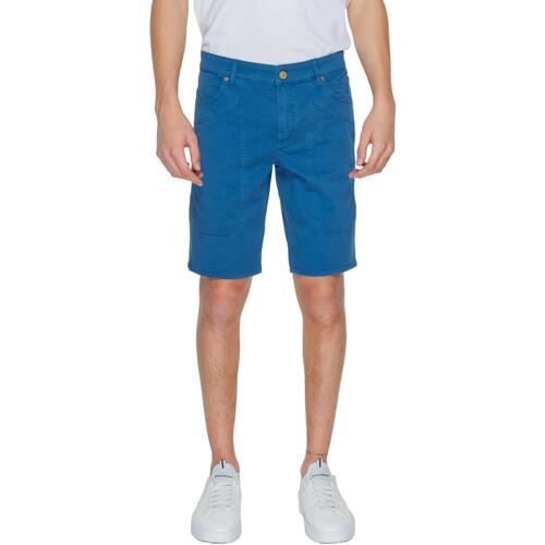 Kleidung Herren Shorts / Bermudas Jeckerson JAYDE001 PE24JUPBE001 CTCPTGABA006 Blau
