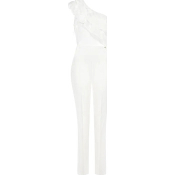 Kleidung Damen Anzüge Rinascimento CFC0019535002 Creme Weiß