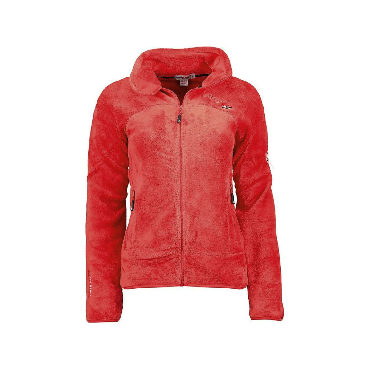 Kleidung Damen Fleecepullover Geographical Norway WR624F/GN Rot