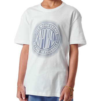 Kleidung Jungen T-Shirts & Poloshirts Kaporal OLDIE24B11 Weiss