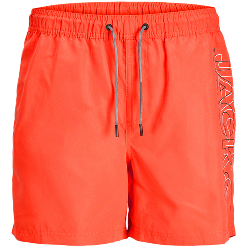 Kleidung Jungen Badeanzug /Badeshorts Jack & Jones 12253748 Orange