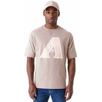 Kleidung Herren T-Shirts & Poloshirts New-Era World series bp os tee aridia Braun