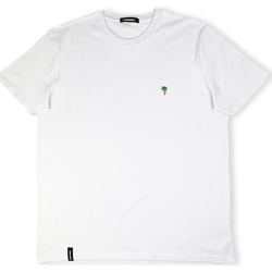 Kleidung Herren T-Shirts & Poloshirts Organic Monkey Palm Tree T-Shirt - White Weiss