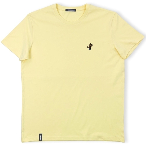 Kleidung Herren T-Shirts & Poloshirts Organic Monkey Ay Caramba T-Shirt - Yellow Mango Gelb