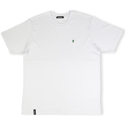 Kleidung Herren T-Shirts & Poloshirts Organic Monkey Spikey Lee T-Shirt - White Weiss