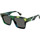 Uhren & Schmuck Sonnenbrillen Gucci Reace Sonnenbrille GG1623S 001 Grün