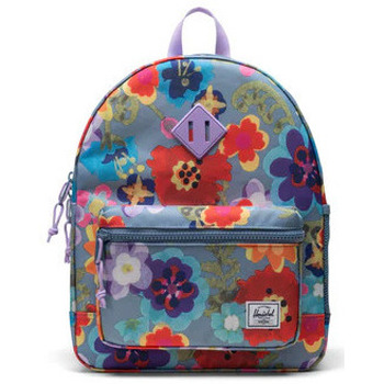 Taschen Kinder Rucksäcke Herschel Herschel Heritage™ Youth Backpack  Paper Flowers Faded Denim Multicolor
