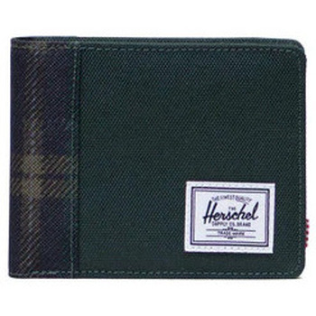 Taschen Portemonnaie Herschel Roy Wallet Darkest Spruce Winter Plaid Grün