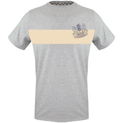 Kleidung Herren T-Shirts Aquascutum tsia103 94 grey Grau