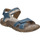 Schuhe Damen Sandalen / Sandaletten Josef Seibel Brenda 03, azur-multi Blau