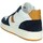 Schuhe Herren Sneaker High Date M391-CD-CO-WI Weiss