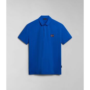 Kleidung Herren T-Shirts & Poloshirts Napapijri EBEA 2 NP0A4HPY-B2L BLUE LAPI Blau