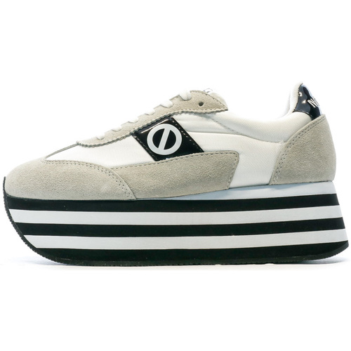 Schuhe Damen Sneaker Low Sans marque KNIO-N604-01 Weiss
