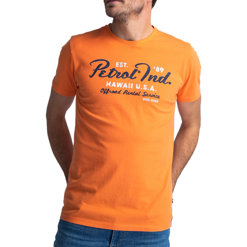 Kleidung Herren T-Shirts Petrol Industries M-1040-TSR601 Orange