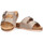 Schuhe Damen Sandalen / Sandaletten Luna Collection 74395 Beige