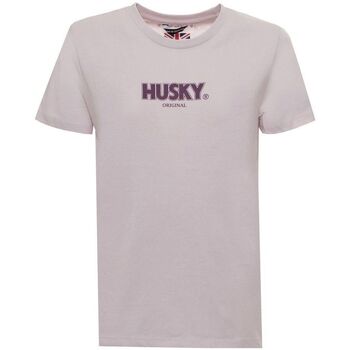 Kleidung Damen T-Shirts Husky hs23bedtc35co296 sophia-c445 pink Rosa