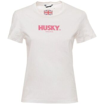 Kleidung Damen T-Shirts Husky - hs23cedtc35co296-sophia Weiss