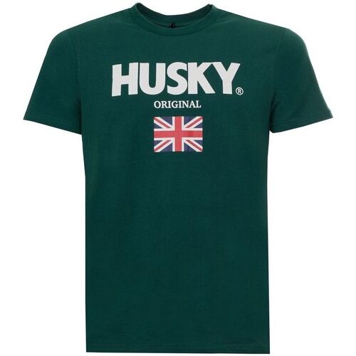 Kleidung Herren T-Shirts Husky - hs23beutc35co177-john Grün