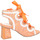 Schuhe Damen Sandalen / Sandaletten Laura Vita Sandaletten Hackio 11 HACKIO 11 ORANGE Orange