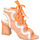 Schuhe Damen Sandalen / Sandaletten Laura Vita Sandaletten Hackio 11 HACKIO 11 ORANGE Orange