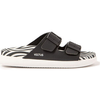 Schuhe Damen Sandalen / Sandaletten Vegtus Tanami Stripes White / Black Weiss