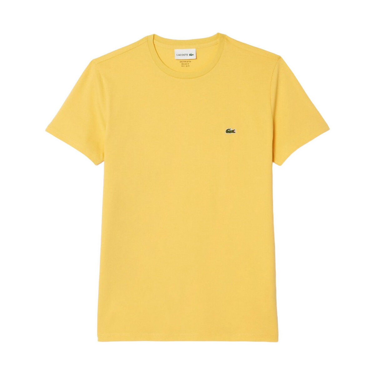 Kleidung Herren T-Shirts & Poloshirts Lacoste TH6709 Gelb